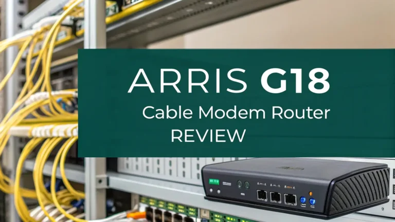 ARRIS G18 Cable Modem Router Review: High-Speed Internet