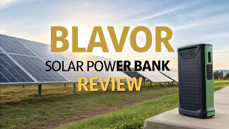Blavor Solar Power Bank Review: Complete Guide