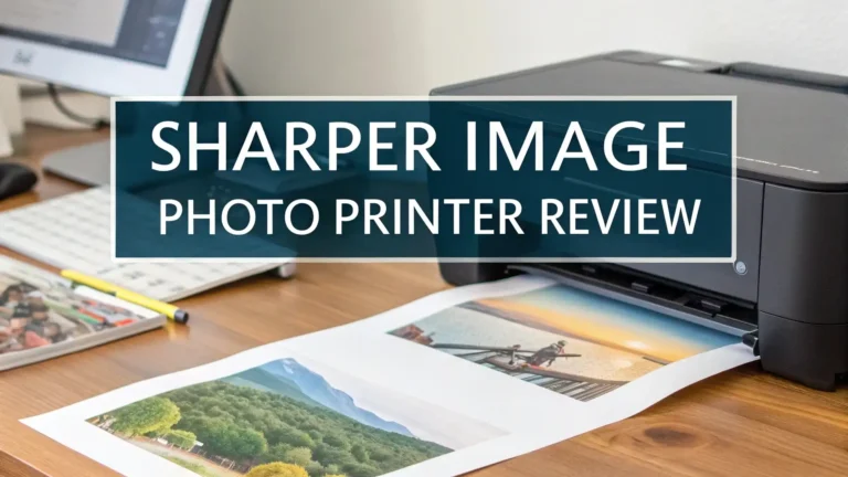 Sharper Image Photo Printer Review In 2026
