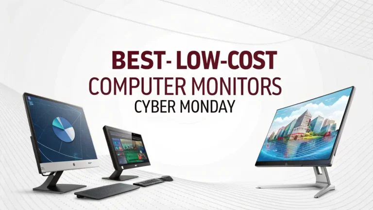 5 Best Low-Cost Computer Monitors Cyber Monday 2026