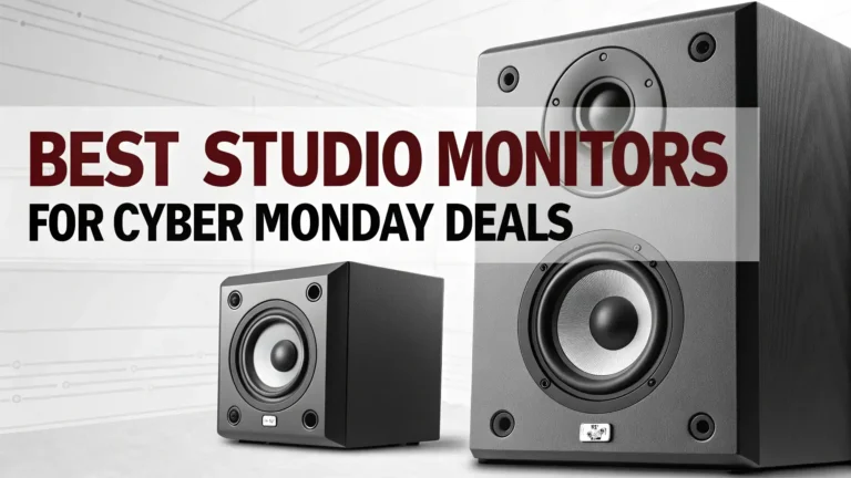 6 Best Studio Monitors for Cyber Monday Deals 2026
