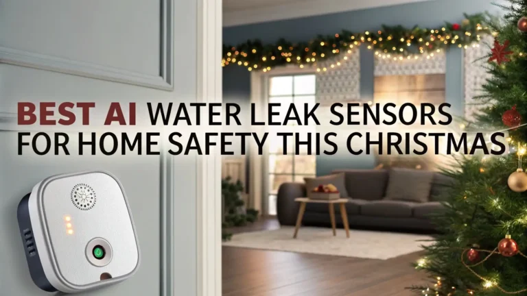 5 Best AI Water Leak Sensors for Home Safety This Christmas