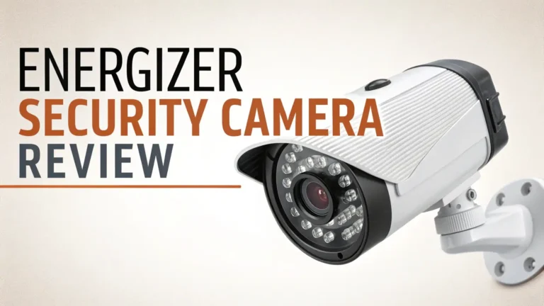Energizer Security Camera Review: Worth the Price Tag?