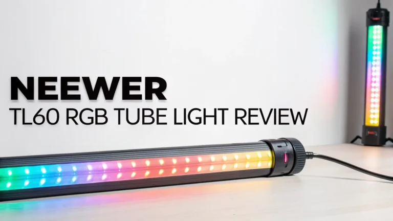 NEEWER TL60 RGB Tube Light Review 2026: Step-by-Step Guide