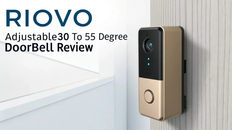RIOVO Adjustable 30 to 55 Degree Doorbell Review: Step-by-Step Guide