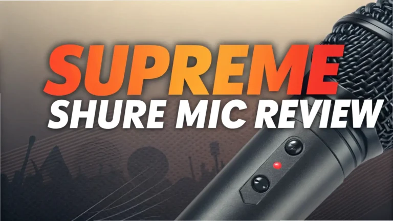 Supreme Shure Mic Review 2026: Is It Worth Buying?