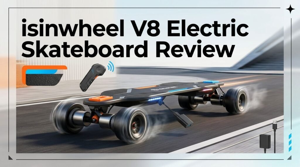 isinwheel V8 Electric Skateboard