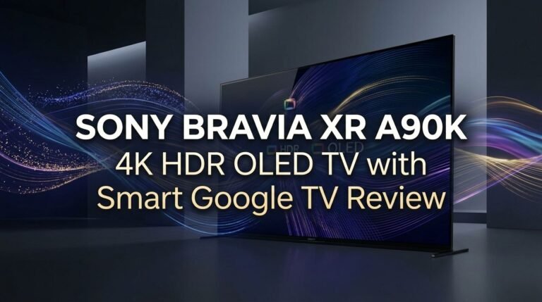 Sony Bravia XR A90K 4K HDR OLED TV with Smart Google TV Review 2026