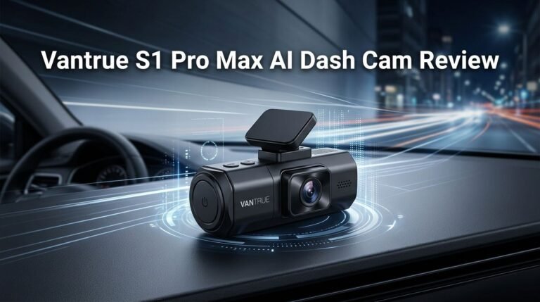 Vantrue S1 Pro Max AI Dash Cam Review 2026: Worth Buying?