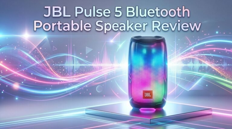 JBL Pulse 5 Bluetooth Portable Speaker Review 2026