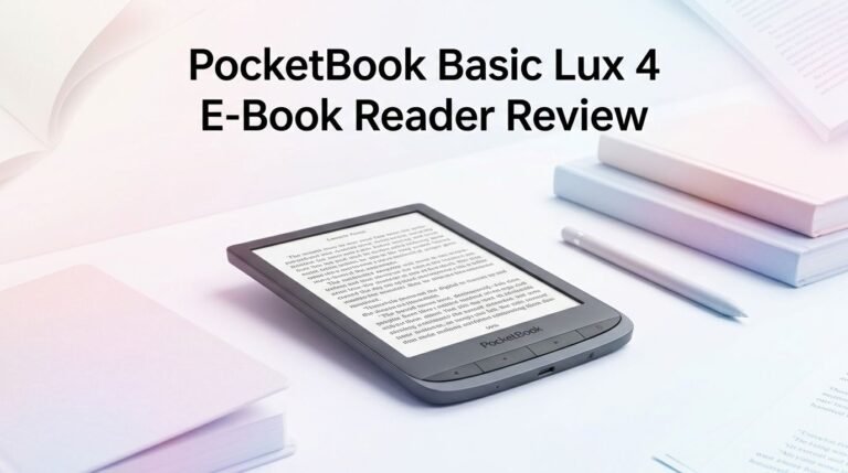 PocketBook Basic Lux 4 E-Book Reader Review 2026: Worth It?