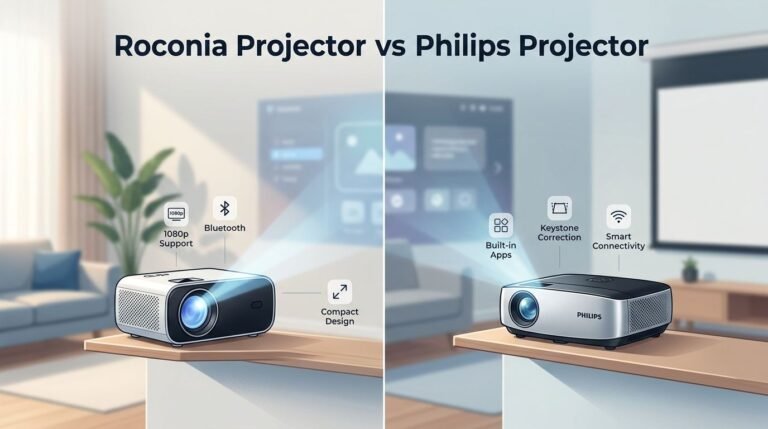 Roconia Projector vs Philips Projector: Ultimate Comparison