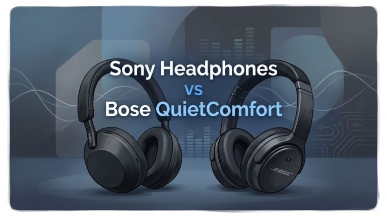 Sony Headphones vs Bose QuietComfort: Who Wins?