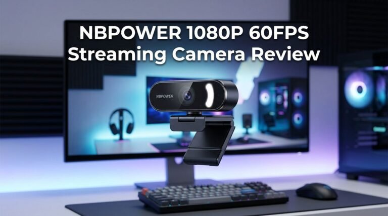 NBPOWER 1080P 60FPS Streaming Camera Review 2026