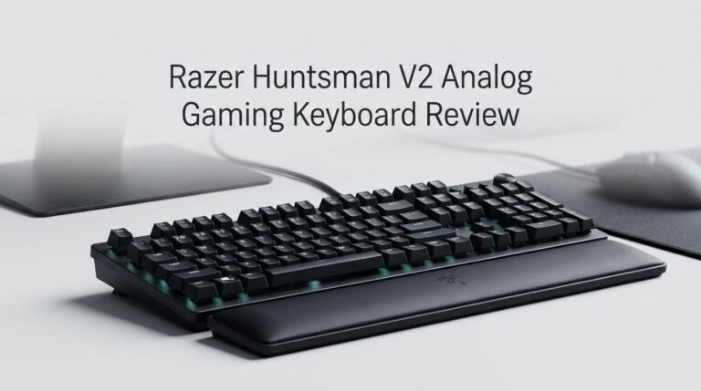 Razer Huntsman V2 Analog Gaming Keyboard Review 2026
