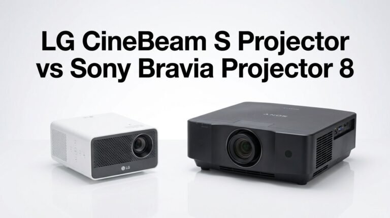 LG CineBeam S Projector vs Sony Bravia Projector 8