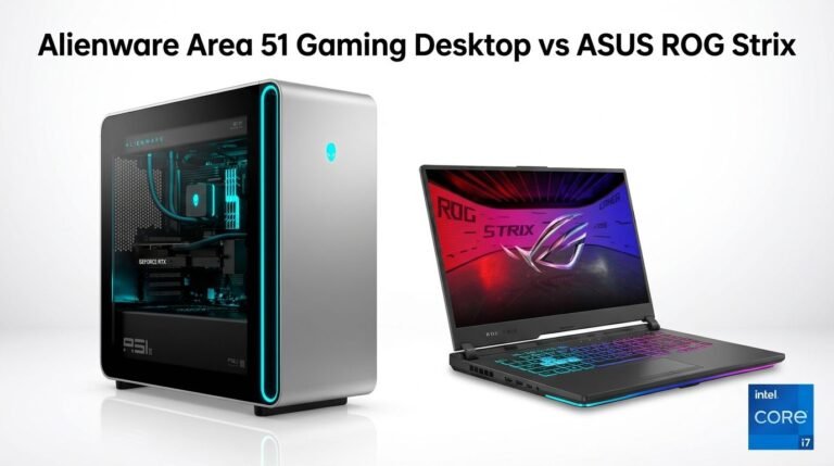 Alienware Area 51 Gaming Desktop vs ASUS ROG Strix