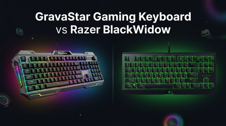 GravaStar Gaming Keyboard vs Razer BlackWidow
