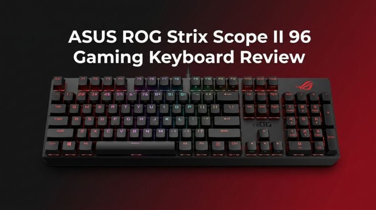 ASUS ROG Strix Scope II 96 Gaming Keyboard Review 2026