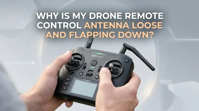 Why Is My Drone Remote Control Antenna Loose and Flapping Down?