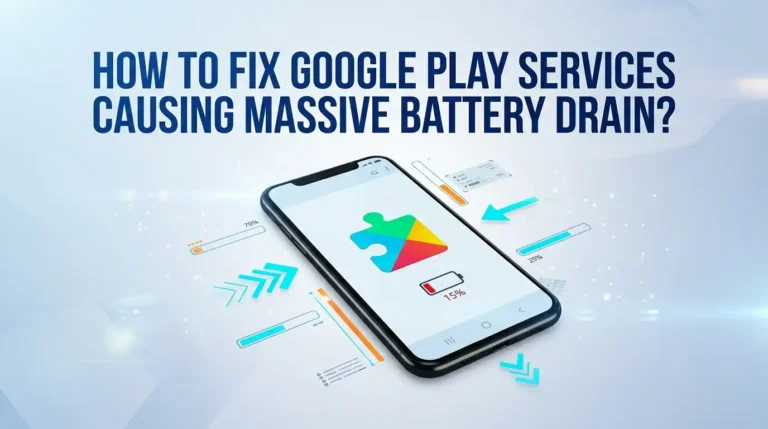 How To Fix Google Play Services Causing Massive Battery Drain?