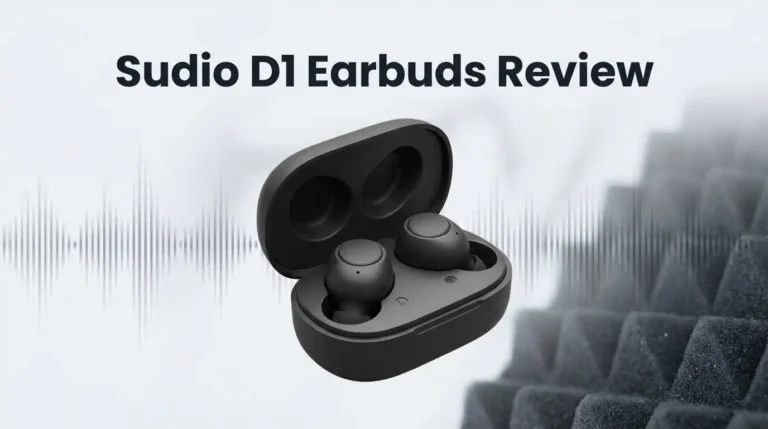 Sudio D1 Earbuds Review: Features, Performance & Verdict