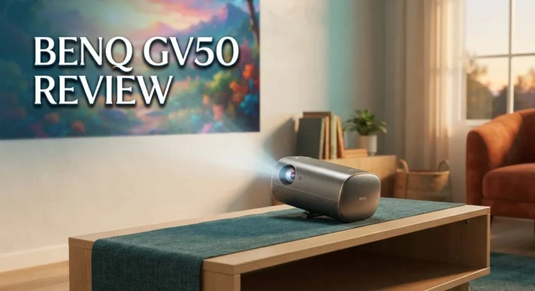 BenQ GV50 Review: Portable Laser Projector with Google TV