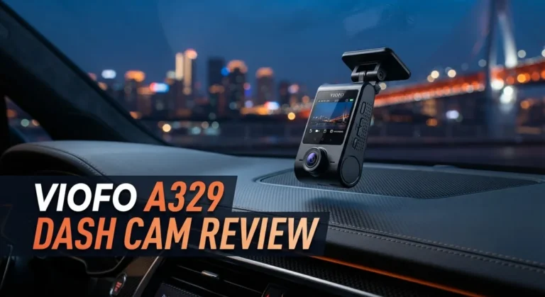 Viofo A329 Dash Cam Review: 4K Front, 2K Rear, and Advanced Features