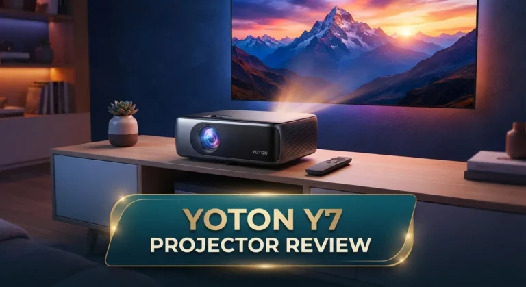 Yoton Y7 Projector Review: Full HD Portable Projector with 360° Rotation