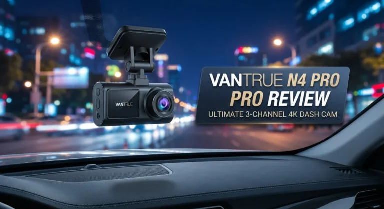 Vantrue N4 Pro Review: 4K Dash Cam with 3-Channel Recording