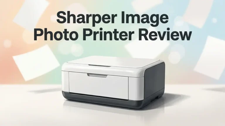 Sharper Image Photo Printer Review 2026: Worth Buying?
