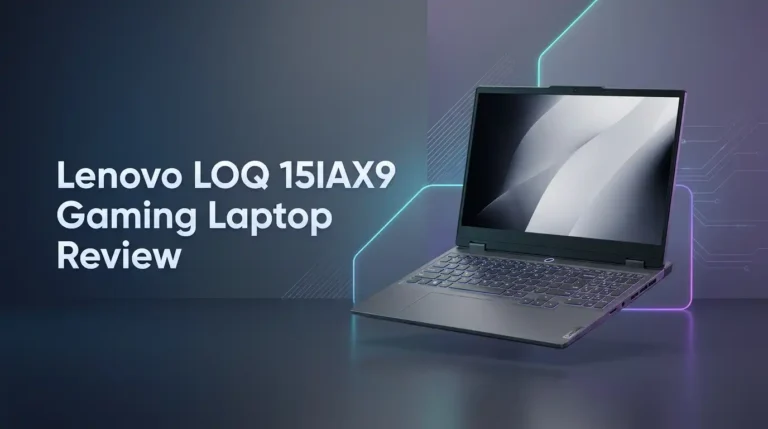 Lenovo LOQ 15IAX9 Gaming Laptop Review: A Comprehensive Guide