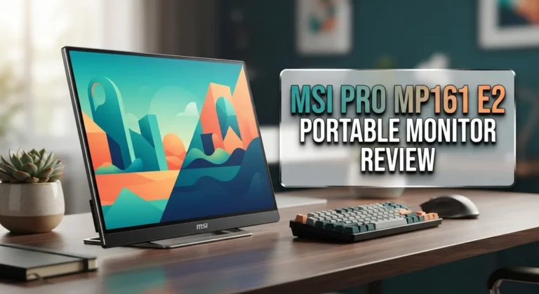 MSI PRO MP161 E2 Portable Monitor Review: Worth the Price Tag?