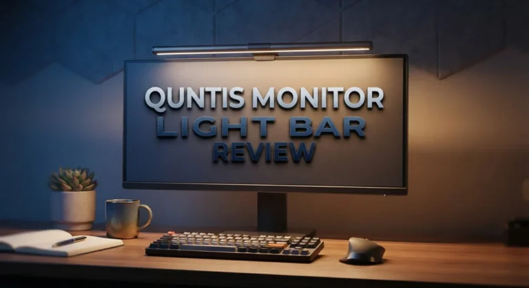 Quntis Monitor Light Bar Review 2026: Eye Strain Reduction and Performance